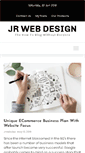 Mobile Screenshot of jrwebdesign.com.au